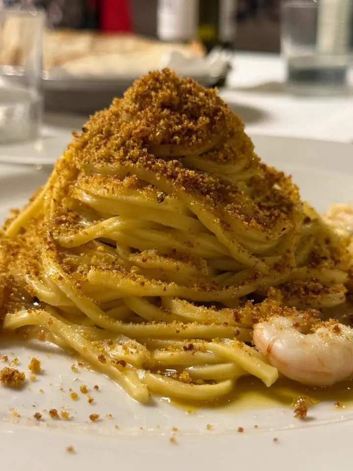 Massa fresca em trattoria