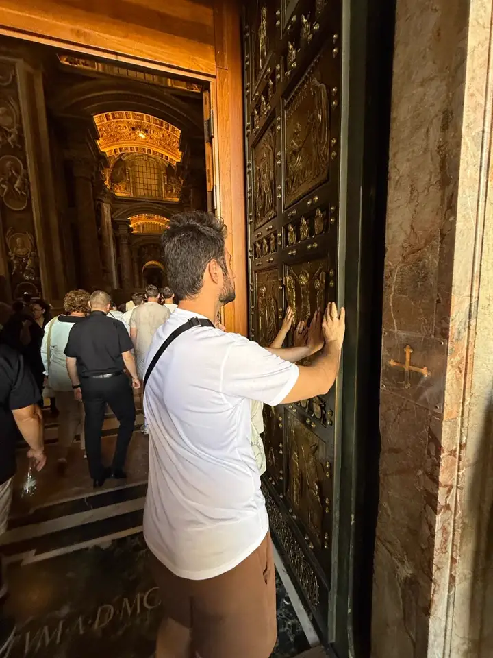 Gabriel Zanette no Vaticano, Roma